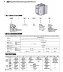 SDA Thin Type Cylinder